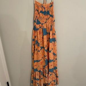 Free People Floral Maxi Dress